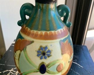 $60 Ceramic Gouda style urn #2. Made in Japan. 6.5”H x 4.5”D