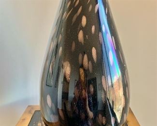 $30 - Handmade decorative vase. 13.5” H x 7”D