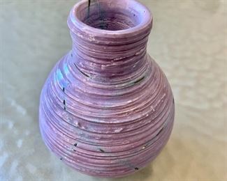 $20 - Small ceramic vase. 4.5"H x 3.5"W