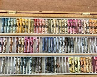 $200.  Box #3. Sennelier Paris 1887 pastels a l'ecu 