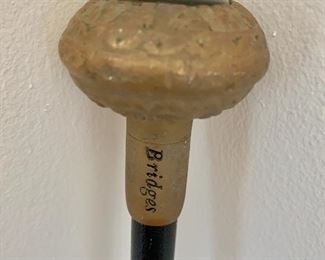 Detail; Bridges walking stick #5