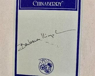 Detail; author's signature