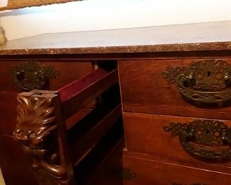 Unique hidden drawer!