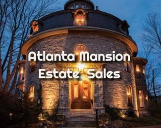 mansion estate logo white