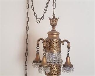 Antique Hanging Light Fixture