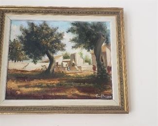 Framed Art signed by artist