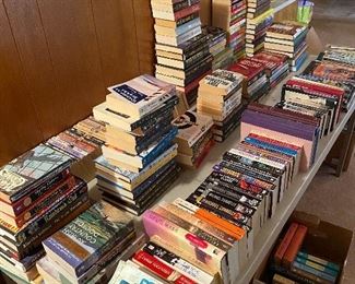Huge collection of books by multiple authors 