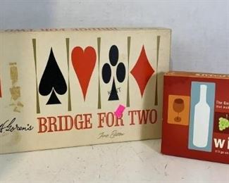 bridge and wine game