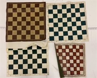 Vinyl chess mats