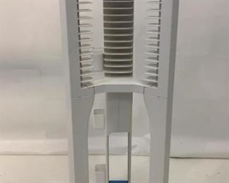 Wii console game tower rack storage
