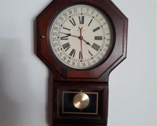 Vintage wall clock  31 hour