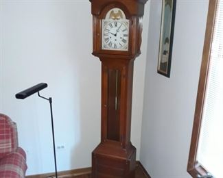 Grandmother  clock,  wind up , with  chimes 