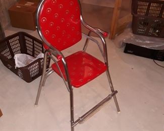 50's 60's  high chair