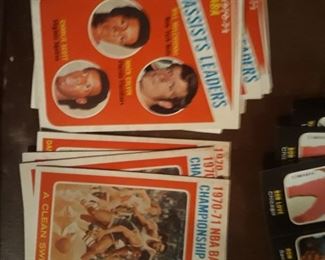 Early Basketball  trading Cards 1970 -71