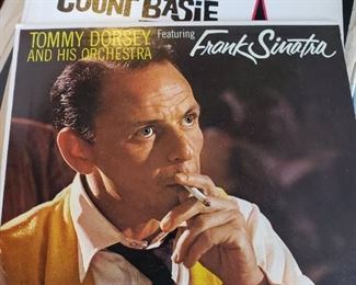 Tommy Dorsey Frank Sinatra Count Basie Benny Goodman LPs