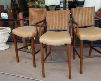 Old hickory tannery 30” barstools