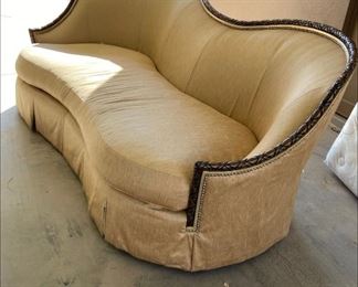 Marge carson camila sofa with rhinestone details