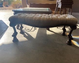 Marge carson bench ( needs reupholster )