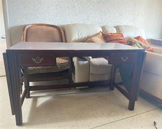 Bassett antique folding desk