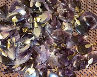 Auralite 23 stone pendants