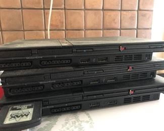 Several Play Station 2 Units