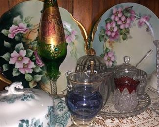Hand Painted China, Limoges, Prussia and more