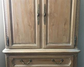 Armoire and dresser with mirrors. Hickory Furniture. $350 for both pieces. 
