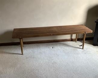 Slat bench