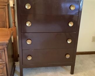 Superior Sleep Company Chicago - Metal 4 drawer dresser