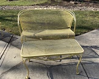 Bench and Coffee Table