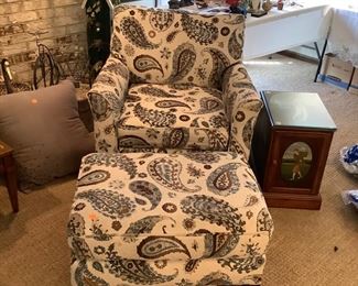 Chair & Ottoman