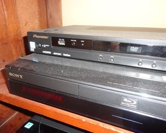 Pioneer DVD player /Sony Blue Ray