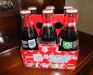 FIFA 1994 World Cup Soccer Coca Cola 6 Pack