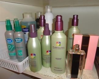 Lots of new items filled the cabinets and closets