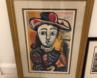 PICAASSO'S PICASSO  FINE ART PRINT                                            
GENESIS GALLAIRES, INC.                33" X 22.5"
NUMBERED PRINT 2697/5000                                           

