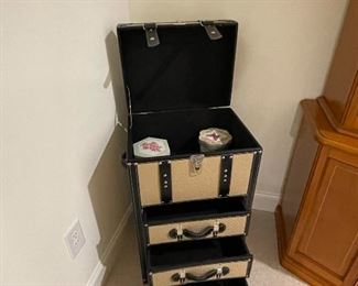 DECORATIVE LUGGAGE                                              
EXCELLENT CONDITION                                                       
