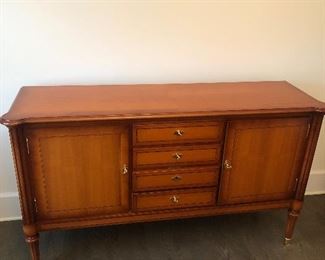 BEAUTIFUL DINING ROOM  BUFFET NATURAL 
CHERRY INLAY BUFFET                                        
EXCELLENT CONDITION       Measures 62”x 18 3/4” deep x 36 3/4” tall                                                                           
