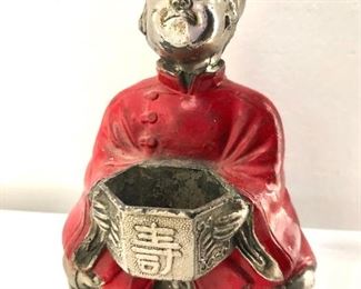$45 Chinoiserie art deco  figure 4.5" H by 3 " wide