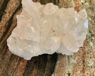 $40 - Crystal formation #1.  4" H, 6" L, 4.5" W. 