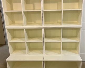$160 each unit Pair of shelving units (each unit is in 3 separate parts)  One sold One available.