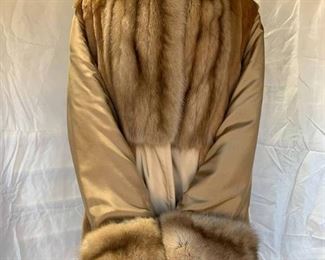 Bisang Couture Sable and Sheared Mink Jacket