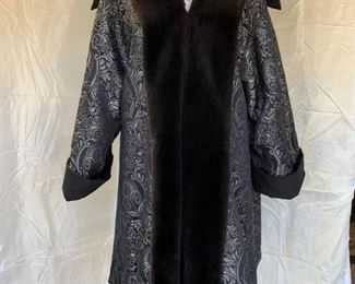 Gianni Versace Sheared Beaver Stroller