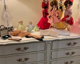 French style white dresser