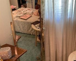 Mid-century cheval  mirror