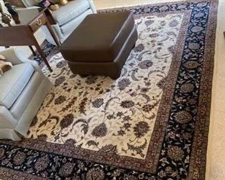 9'x8' wool rug