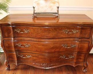 Shaped Front Chest of Drawers