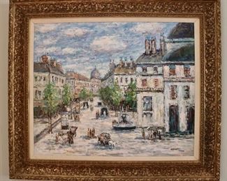 Original oil canvas by Gyeonet