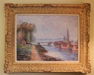 Oil canvas by John Clymer