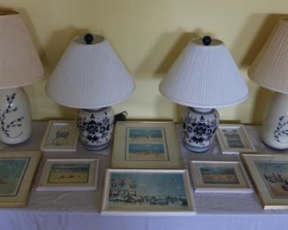 Multiple lithographs by Dick Lavonte