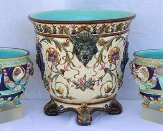 English and Swedish Majolica